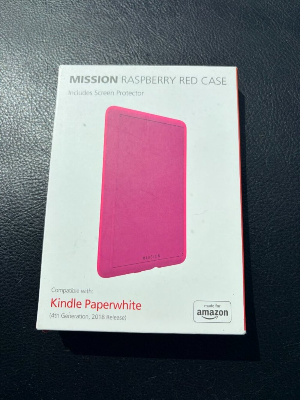 Raspberry Red Kindle Paperwhite Case for 4th Gen- NWT